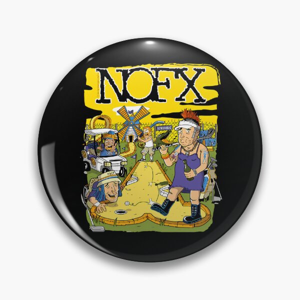 Item preview, NOFX Comic Punk Mini Golf Chaos Cartoon Art designed and sold by StuartMooreArt.