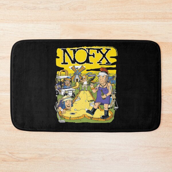 Item preview, NOFX Comic Punk Mini Golf Chaos Cartoon Art designed and sold by StuartMooreArt.