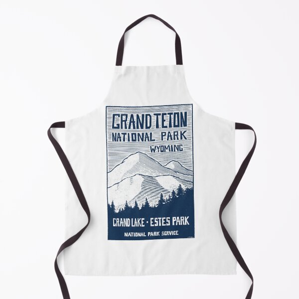 Item preview, Vintage Grand Teton National Park design designed and sold by John Morris Illustration.