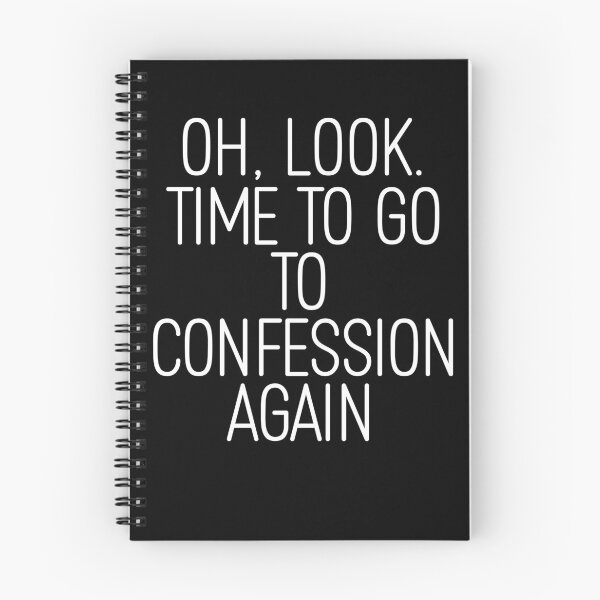 Item preview, Oh Look Time to Go To Confession Funny Catholic designed and sold by eternallygifted.