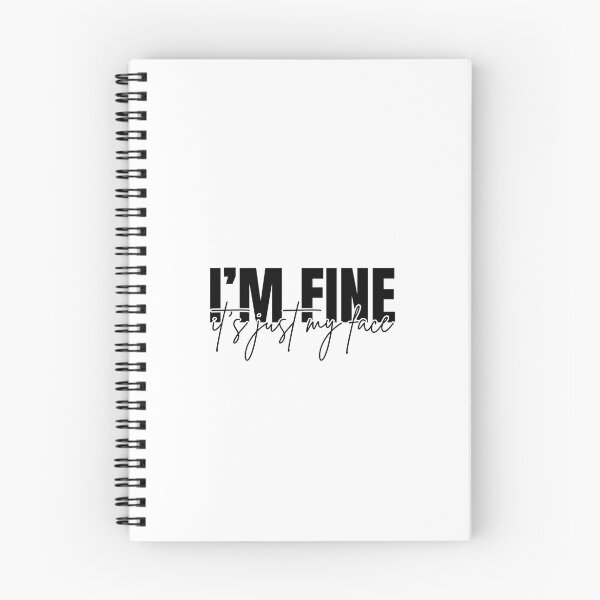 Item preview, I’m fine it’s just my face designed and sold by Dondonmart.