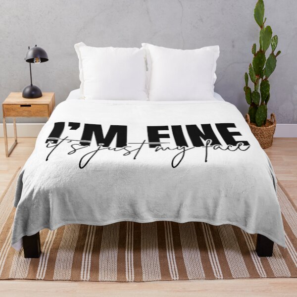 Item preview, I’m fine it’s just my face designed and sold by Dondonmart.