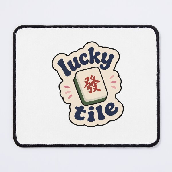 Item preview, Mahjong Lucky TIile designed and sold by belle chance.