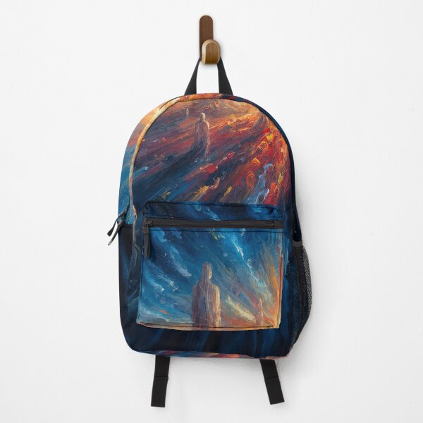 Item preview, Dawn of the Monoliths - Cosmic Sun Abstract designed and sold by samitdigitalart.