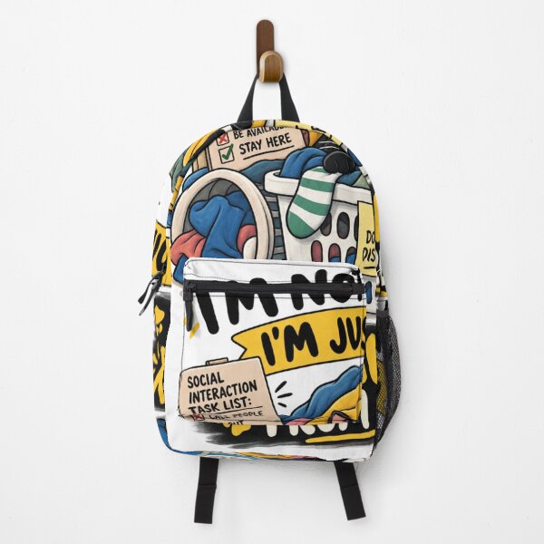 Item preview, I'm not hiding. I'm just doing. designed and sold by Social Battery Co..