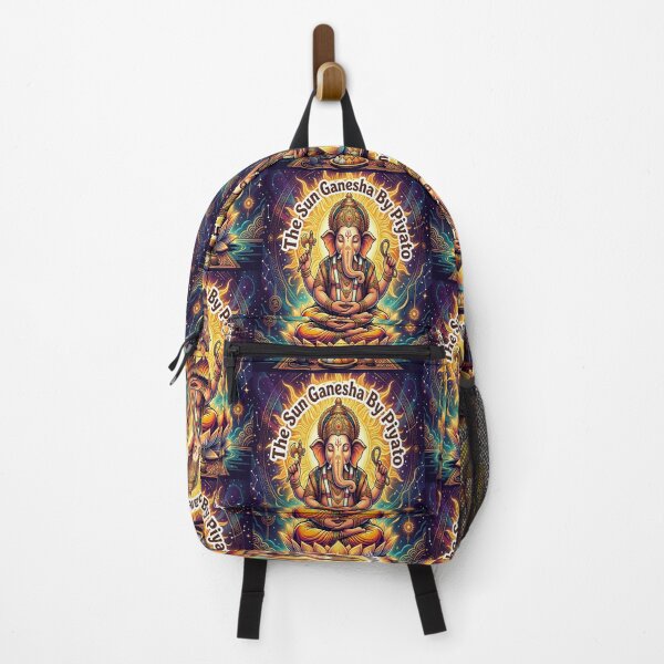 Item preview, The Sun Ganesha Meditation Art - Modern Spiritual Graphic by PIYATO designed and sold by PIYATO941DESIGN.