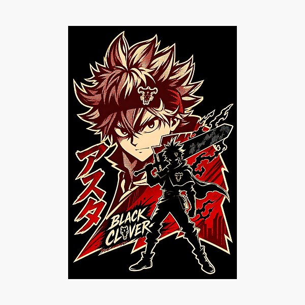 Item preview, Black Clover - Asta designed and sold by ning-lucky.