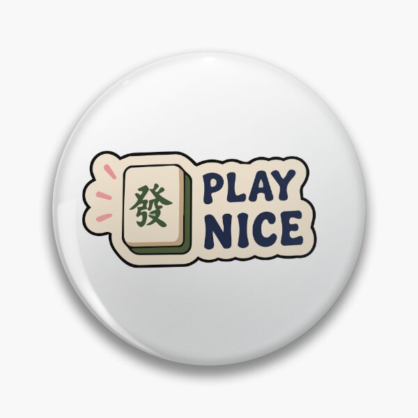 Item preview, Mahjong Play Nice designed and sold by belle chance.