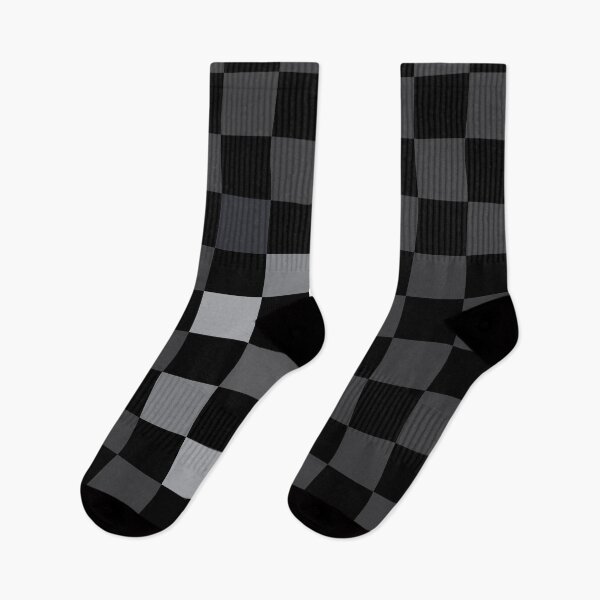 Artikelvorschau, Kariertes Preppy-Muster in Schwarz und Grau entworfen und verkauft von fluffyfamcraft.