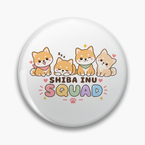 Item preview, Shiba Inu Squad designed and sold by Alamighto.