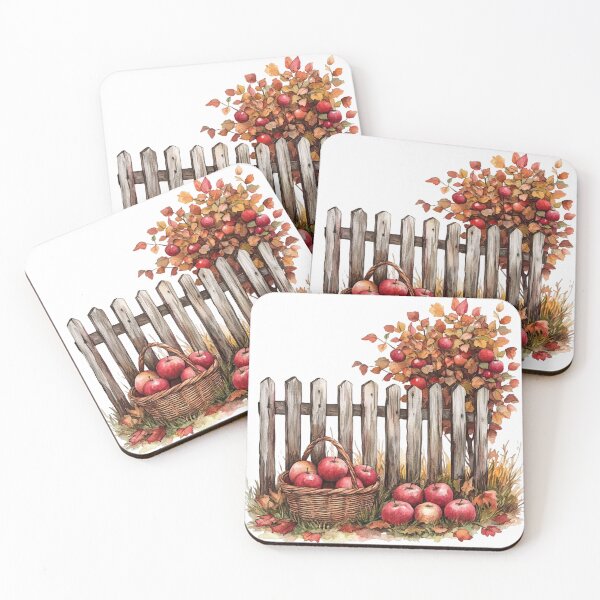 Item preview, Apple Fence designed and sold by Road Home Quilting.