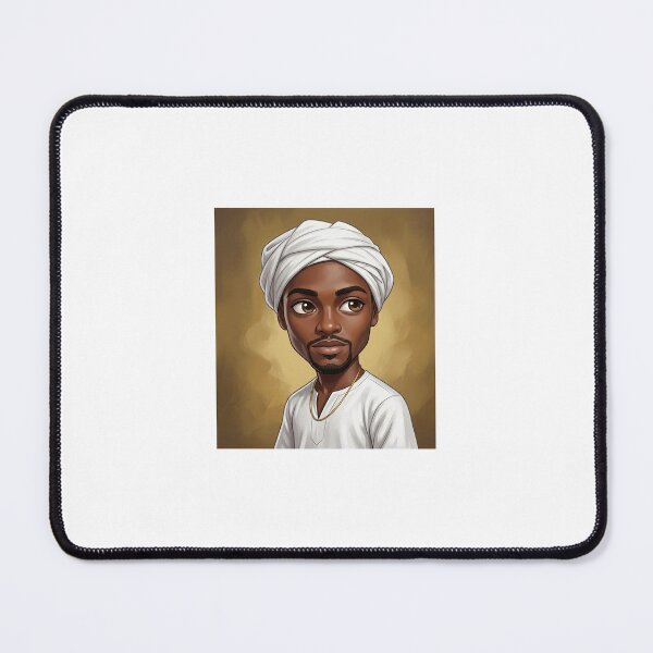 Item preview, Young Man Wearing a White Turban and Traditional Attire" designed and sold by TheModernMuslimchibi&more .