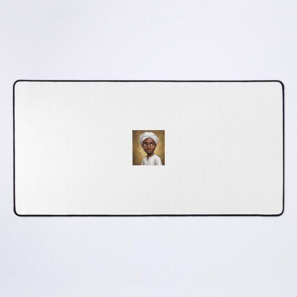 Item preview, Young Man Wearing a White Turban and Traditional Attire" designed and sold by TheModernMuslimchibi&more .