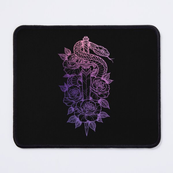 Item preview, Dagger Snake and Roses designed and sold by Ilze Lucero.