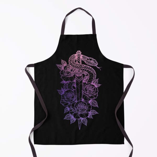 Item preview, Dagger Snake and Roses designed and sold by Ilze Lucero.