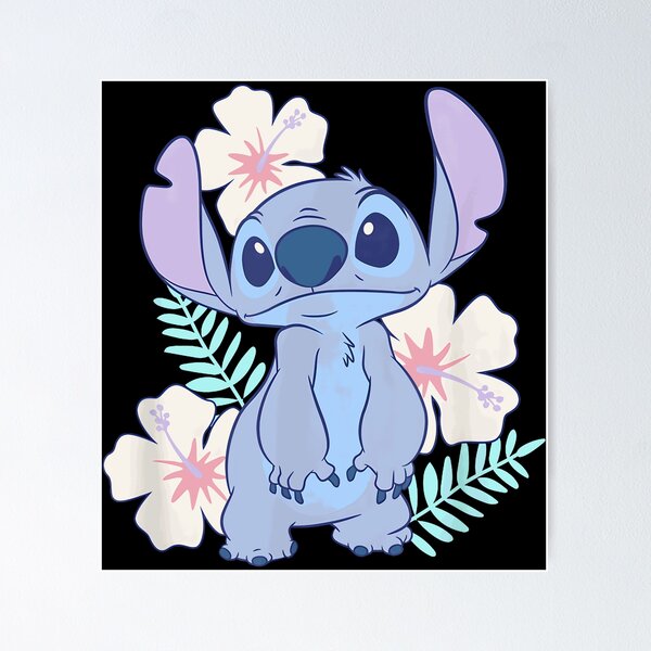 Item preview, Island Girl And Alien Face Tropical Flowers Portrait designed and sold by junglecolor.