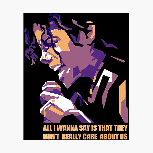 Item preview, All I Wanna Say Is That They Dont Really Care About Us designed and sold by Dulliyo.