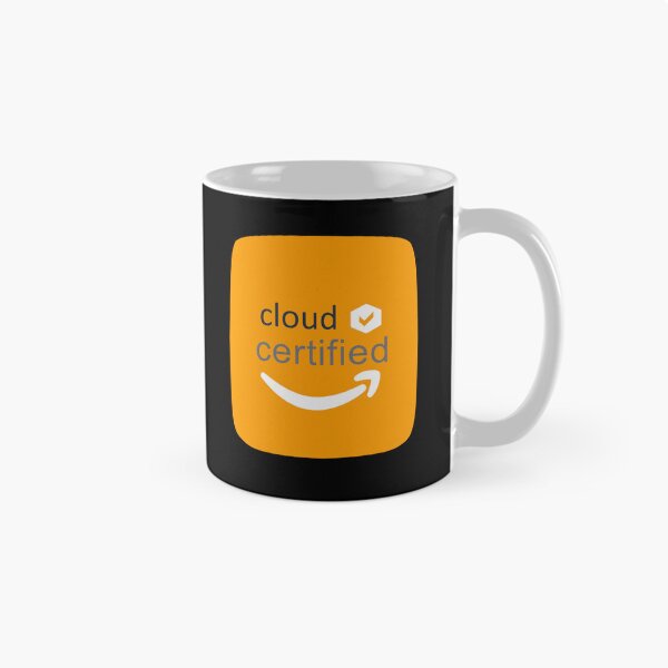 Item preview, Cloud Certified Design | AWS colors | Stickers, T-Shirts, Mugs, Backpacks, Pins, Notebooks & More designed and sold by I am Certified Designs.