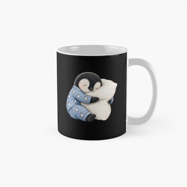 Item preview, Penguin Sleeping in Cute Pajamas designed and sold by a-turner-paint.