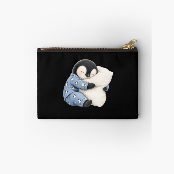 Item preview, Penguin Sleeping in Cute Pajamas designed and sold by a-turner-paint.