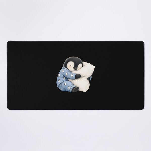 Item preview, Penguin Sleeping in Cute Pajamas designed and sold by a-turner-paint.