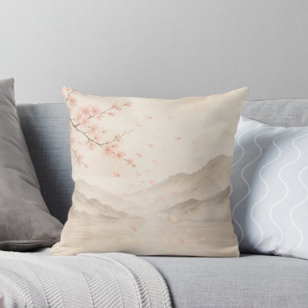 Item preview, Spring Blossom Wall Art Poster | Blossoms in the Spring Breeze, Japandi Sakura Decor designed and sold by LuminaKage.