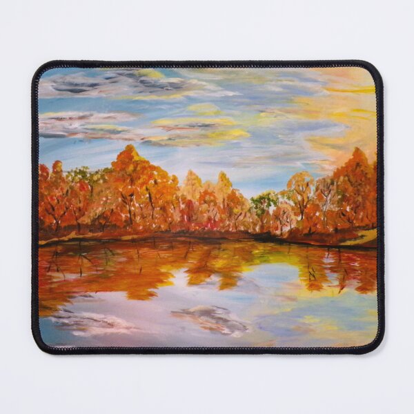 Item preview, Autumn Lake designed and sold by SquaresArt.