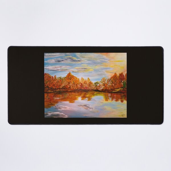 Item preview, Autumn Lake designed and sold by SquaresArt.