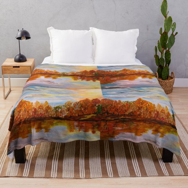 Item preview, Autumn Lake designed and sold by SquaresArt.
