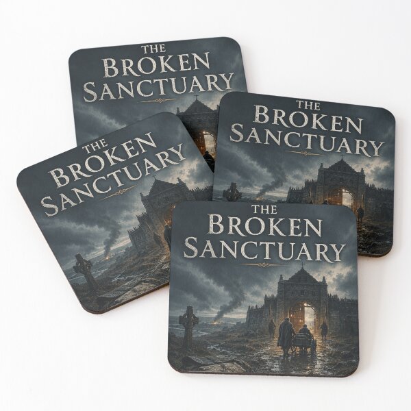 Item preview, The Broken Sanctuary Book II Cover Art | Anglo-Saxon Historical Fantasy | Viking Age Britain Dark Medieval Book Cover designed and sold by Element Horizon Studio.
