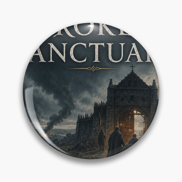 Item preview, The Broken Sanctuary Book II Cover Art | Anglo-Saxon Historical Fantasy | Viking Age Britain Dark Medieval Book Cover designed and sold by Element Horizon Studio.