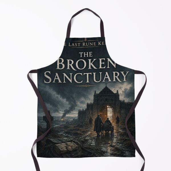 Item preview, The Broken Sanctuary Book II Cover Art | Anglo-Saxon Historical Fantasy | Viking Age Britain Dark Medieval Book Cover designed and sold by Element Horizon Studio.