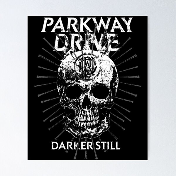 Item preview, Parkway Drive Darker Still Skull designed and sold by Dulliyo.