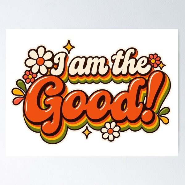 Item preview, I am the good designed and sold by CraftyGlamazon.
