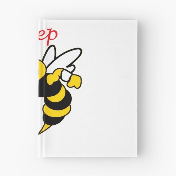 Item preview, Prep Red Cursive Typography Yellow Hornet Mascot designed and sold by Dulliyo.