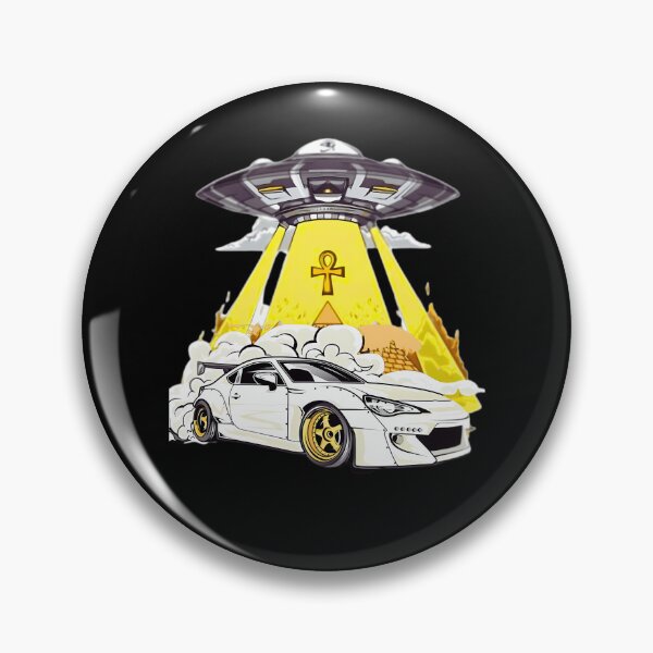 Item preview, UFO Beaming Down Egyptian Pyramids Ankh Widebody Drift Car designed and sold by Dulliyo.