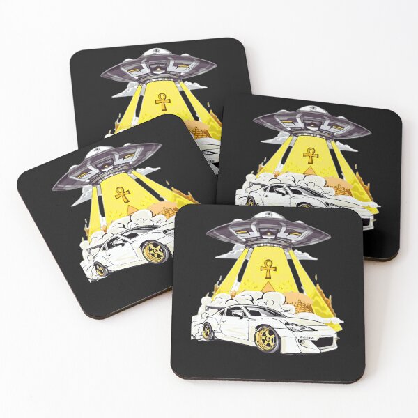 Item preview, UFO Beaming Down Egyptian Pyramids Ankh Widebody Drift Car designed and sold by Dulliyo.