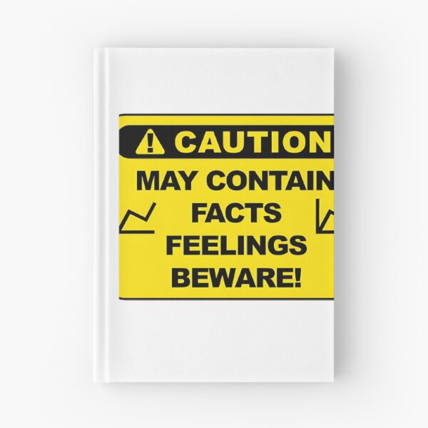 Item preview, Caution May Contain Facts | Perfect Gift For You And Friends designed and sold by Sabrina Hutchinson.
