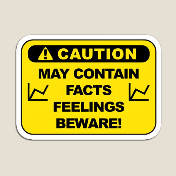 Item preview, Caution May Contain Facts | Perfect Gift For You And Friends designed and sold by Sabrina Hutchinson.