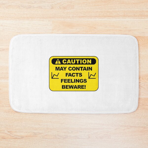 Item preview, Caution May Contain Facts | Perfect Gift For You And Friends designed and sold by Sabrina Hutchinson.