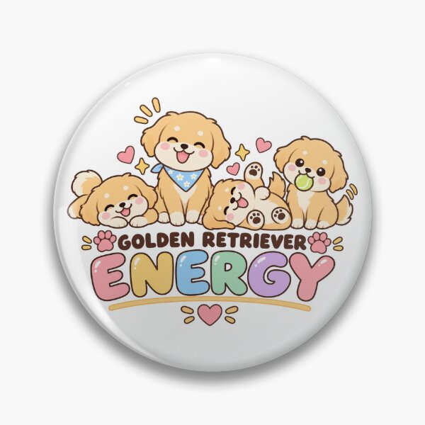 Item preview, Golden Retriever Energy designed and sold by Alamighto.