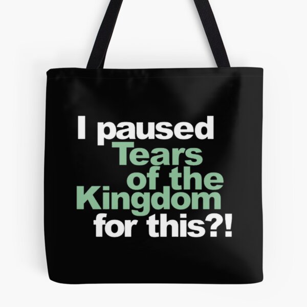 Item preview, I Paused Tears Of The Kingdom For This – Funny Gamer Tee & Sticker | ⭐⭐⭐⭐⭐ designed and sold by memo2.