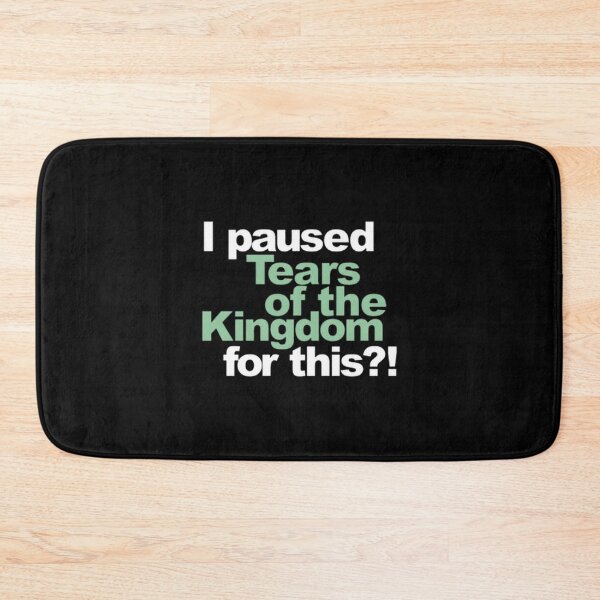 Item preview, I Paused Tears Of The Kingdom For This – Funny Gamer Tee & Sticker | ⭐⭐⭐⭐⭐ designed and sold by memo2.