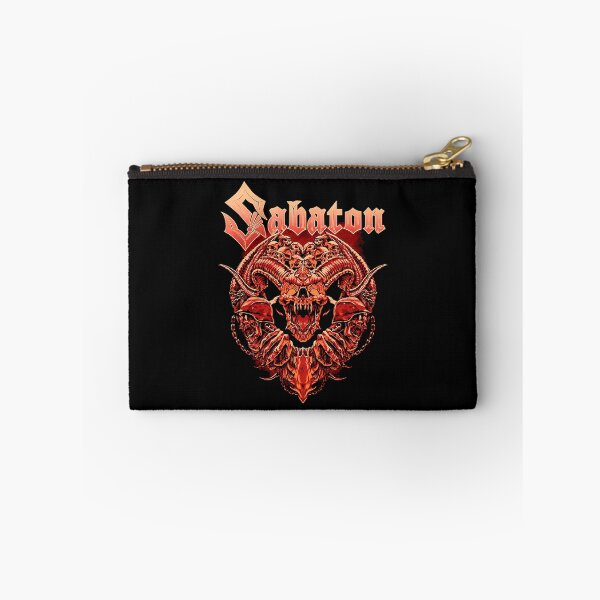 Item preview, Sabaton Horned Demon Skull Red Helmets Chains designed and sold by Dulliyo.