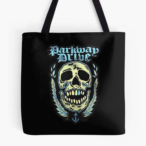 Item preview, Parkway Drive Skull Laurel Wreath Anchor designed and sold by Dulliyo.