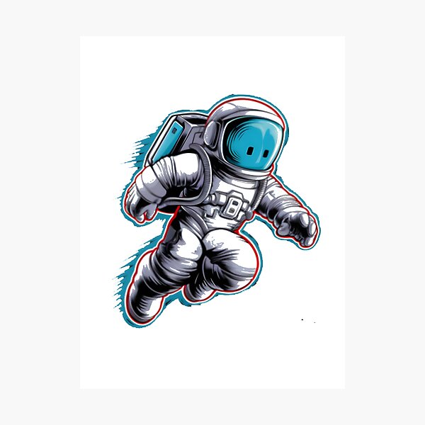 Item preview, Astronaut Roblox Gamer Kids Design - Cute Space Explorer Gaming Art | ⭐⭐⭐⭐⭐ designed and sold by ElenaArt8.