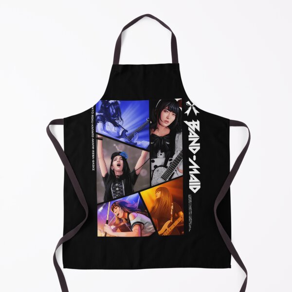 Item preview, Band-Maid Members Panel Collage Rock Band Portrait designed and sold by Dulliyo.
