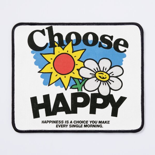 Item preview, Choose Happy Retro Sun Daisy T-Shirt designed and sold by GrooveAndGlow.