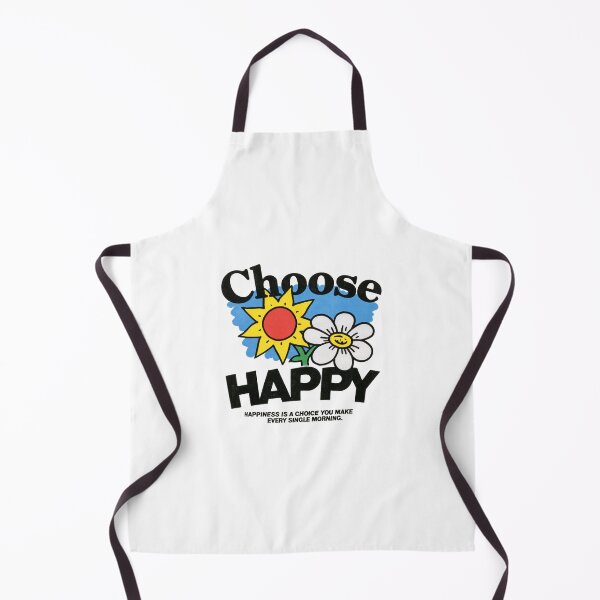 Item preview, Choose Happy Retro Sun Daisy T-Shirt designed and sold by GrooveAndGlow.