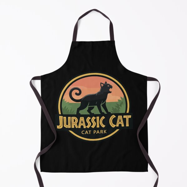 Item preview, Jurassic Cat Park Funny Black Cat Parody designed and sold by Brexmore3.